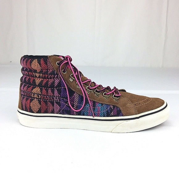 Vans Shoes - Vans High Top Sneakers Skater Shoes Women's 9